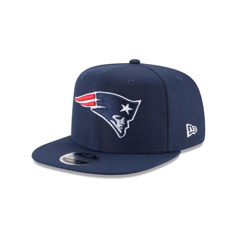 NFL New England Patriots High Crown 9Fifty Snapback (YVK3203) - Blue New Era Caps